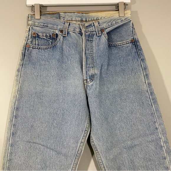 Vintage Levi’s 501 Straight Fit Jeans Size 28 - Picture 2 of 12